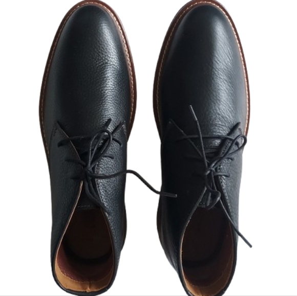 Johnston & Murphy NEW Black Upton Chukka Full Grain Boot Shoe Size 9  20-4321
